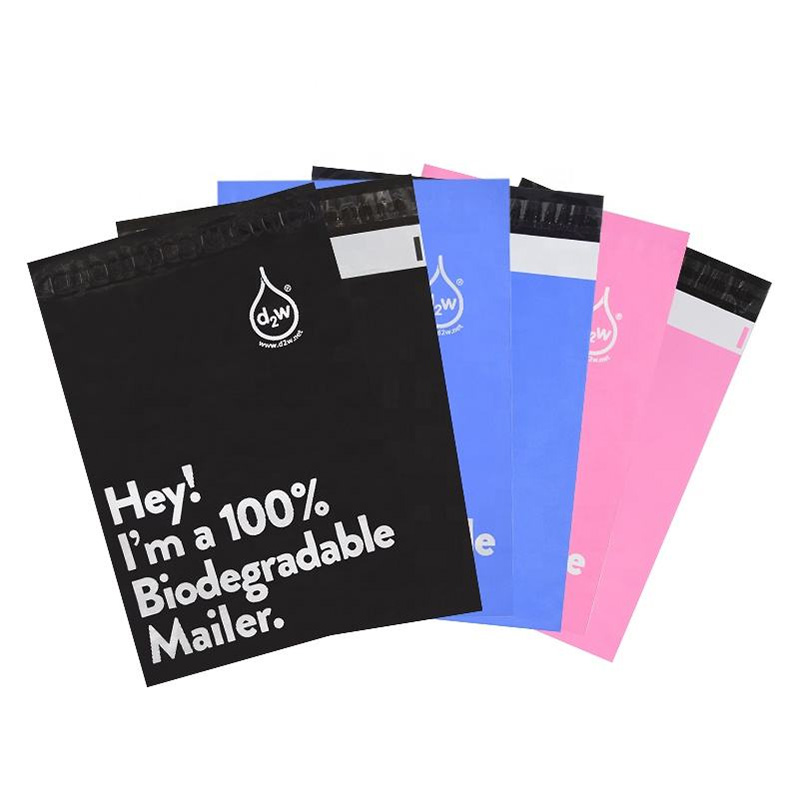 custom Eco-Friendly Biodegradable Mailer Bags with Custom Logo Printing for Apparel Brands online