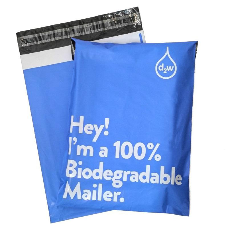 custom Waterproof Biodegradable Mail Bags Customizable for Apparel Shipping and E-commerce online