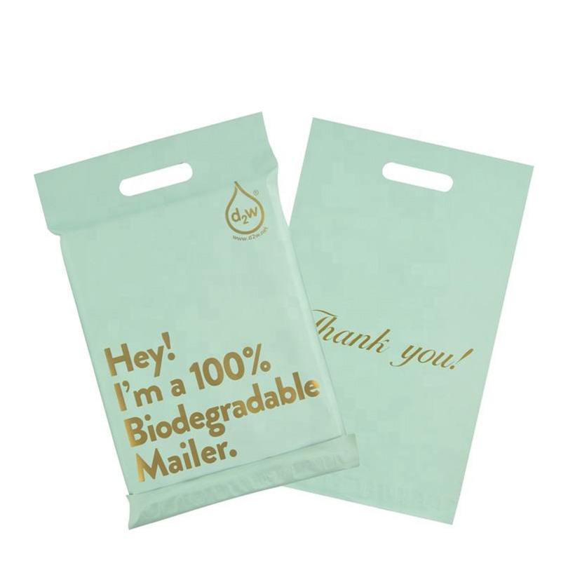 custom Durable Biodegradable Postal Bags with Custom Thickness for Secure Garment Delivery online