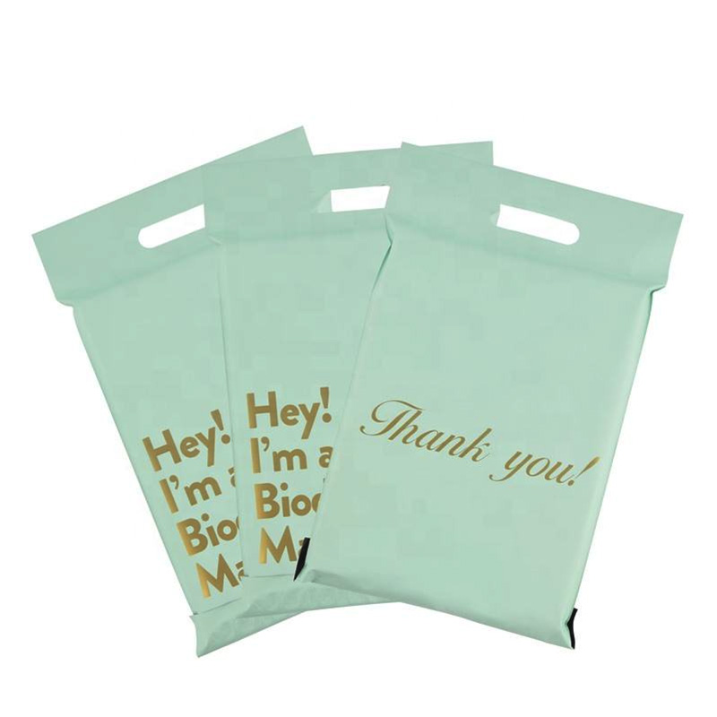 Durable Biodegradable Postal Bags with Custom Thickness for Secure Garment Delivery