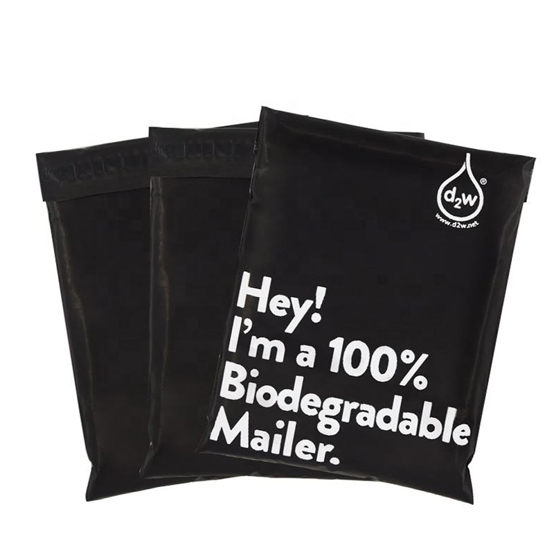 Strong Biodegradable Courier Bags Custom Printed for Eco Clothing Packaging Needs